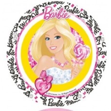 71272B Disc de zahar Barbie Modecor D21cm